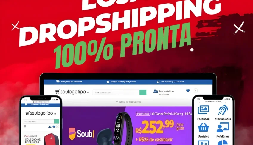 Loja De Dropshipping Profissional e Pronta Pra Vender