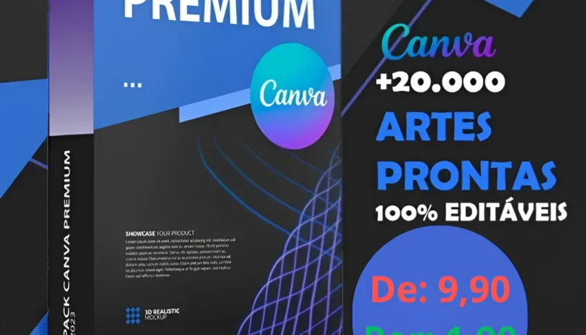 canva pack / mais de 20.000 artes editáveis
