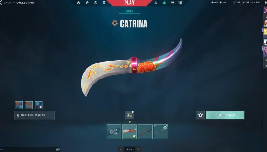 conta valorant 2 skins de faca