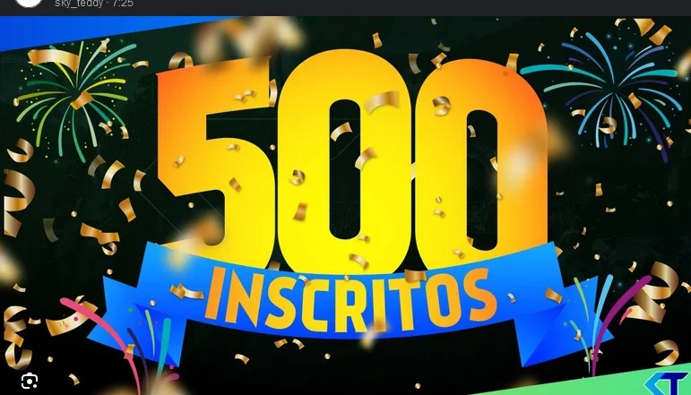 500 Inscritos Vitalico Sem Queda