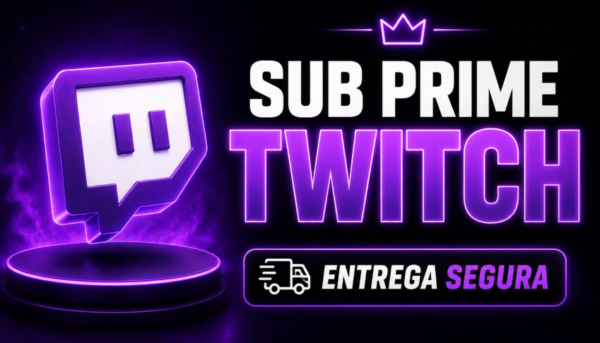Sub Prime Twitch | Twitch Sem Ad | Entrega Rápida
