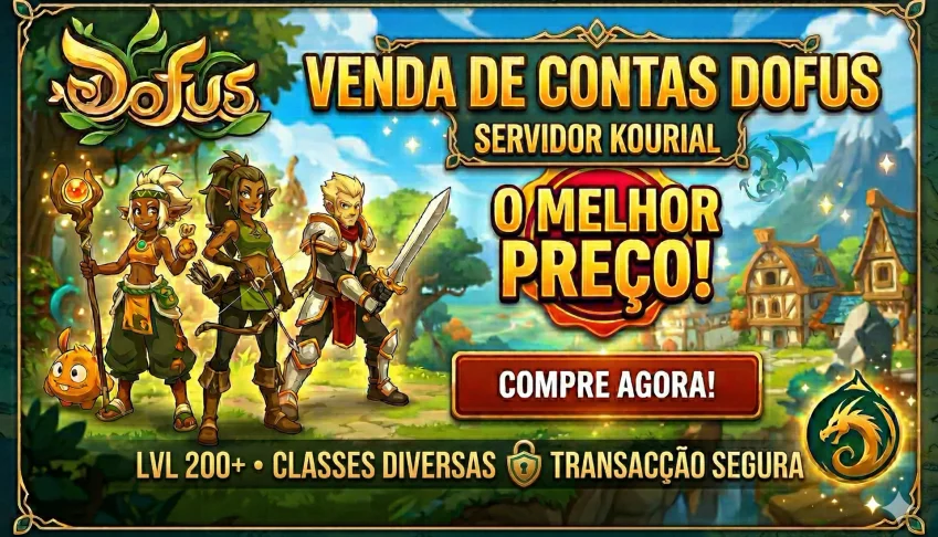 Contas Nivel 200 Servidor Kourial - Mikhal- Dakhal