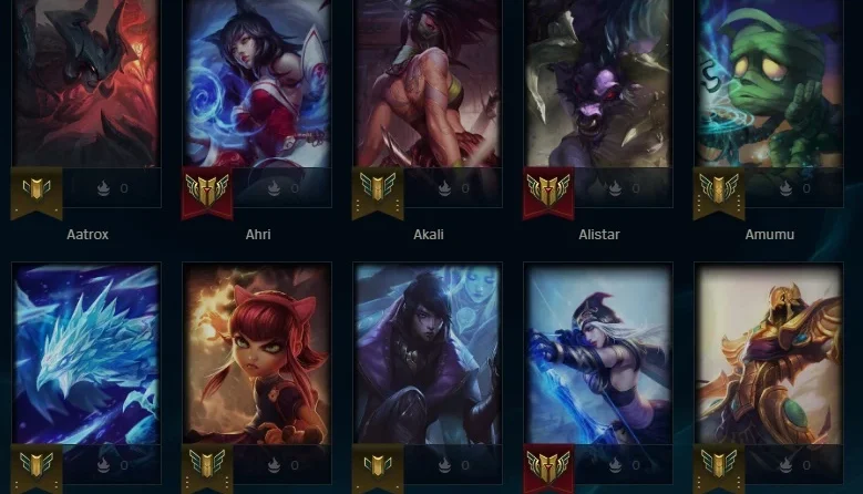 Acc lol, diamante 4