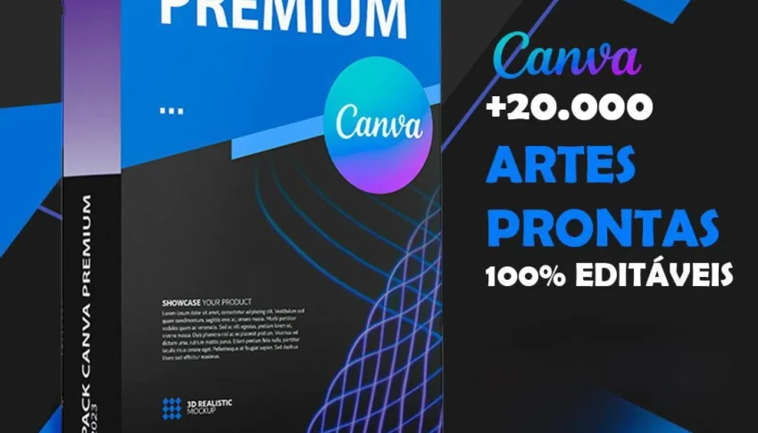 Mega Pack Canva +12.000 Posts Prontos 100% Editáveis