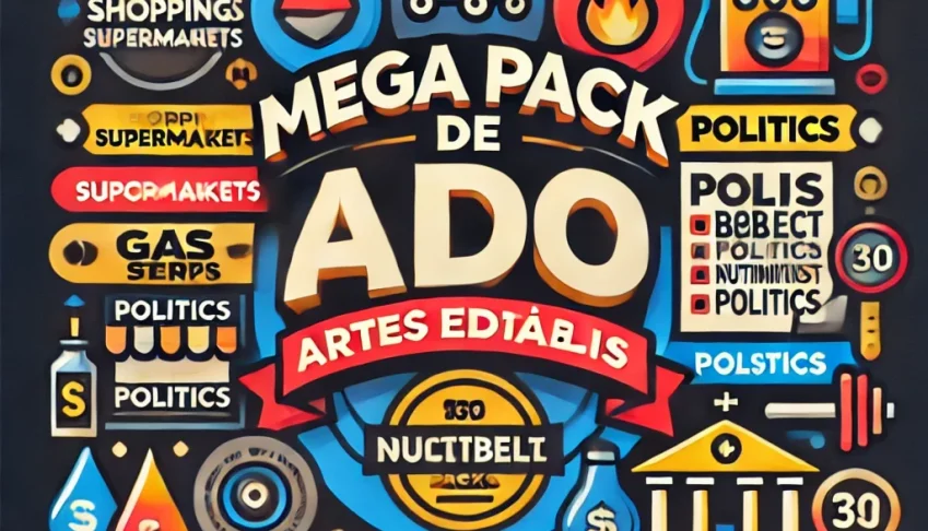 🎯 Mega Pack de Artes Editáveis! 🎯