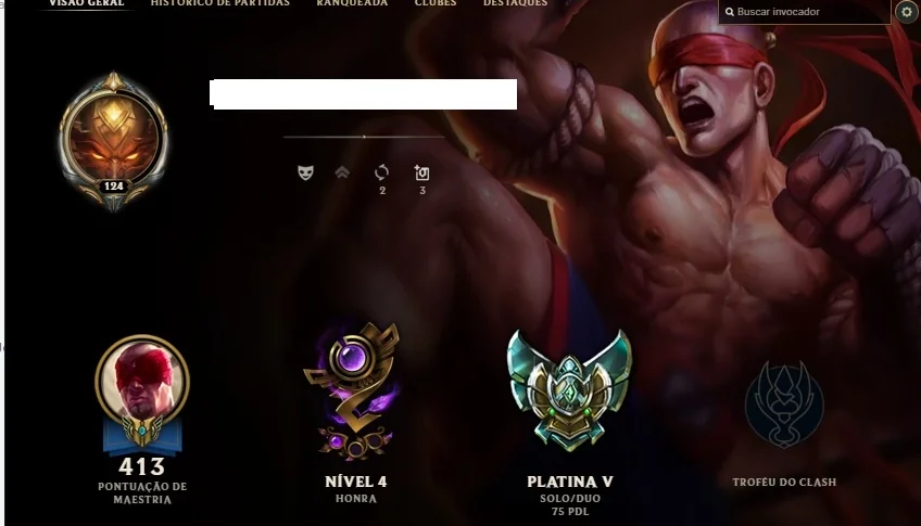 Conta de League of Legends Platina V 211 skins, 143 Icones.