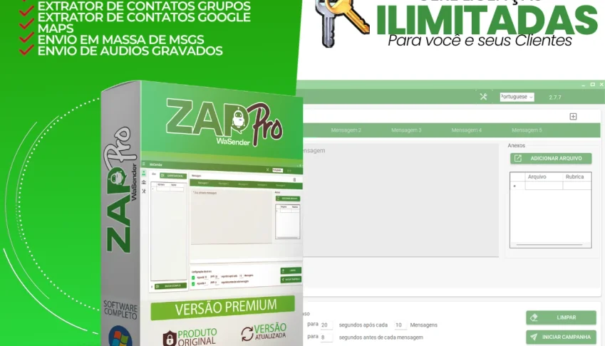 Venda Mais com ZAP Pro Wasender! 🚀📲 - ONLINE 🟢