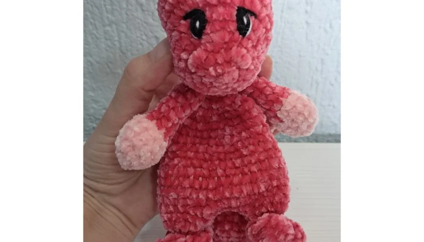 Naninha Dragão em Amigurumi