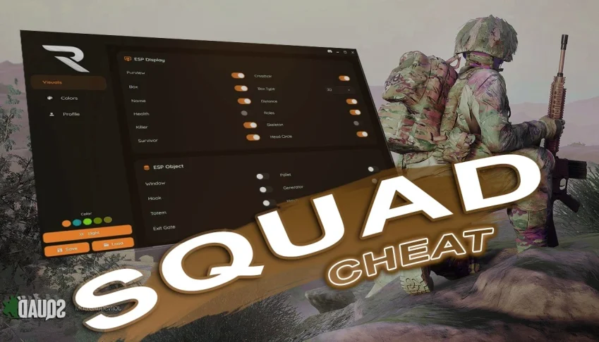 Squad Cheat | Aimbot |Wall Hack | Control Recoil 1 dia!!