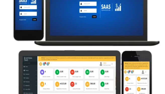Sistema SaaS para Administração de Lojas - 2024