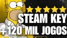 TODOS JOGOS DA STEAM | +120 Mil | Steam Key | Todas Dlcs