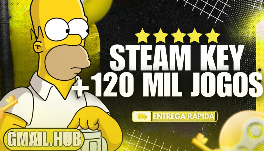 TODOS JOGOS DA STEAM | +120 Mil | Steam Key | Todas Dlcs