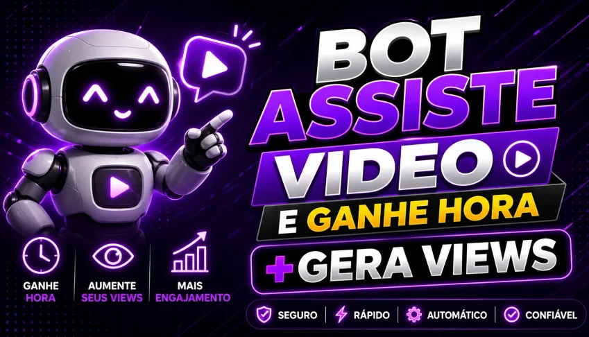 BOT Youtube -Ganhe views e horas