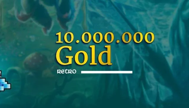 10.000.000 Gold - TIBIA - Retro Open PvP