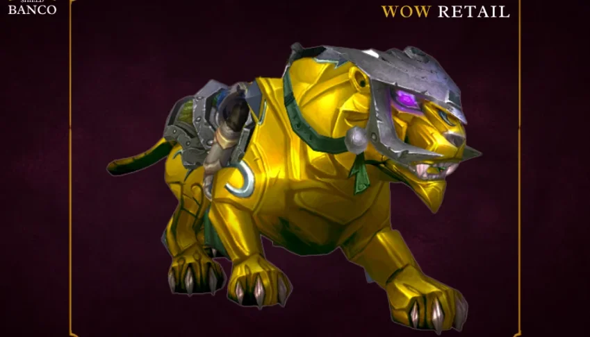 Montaria Wow - Pantera Amarela