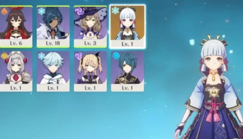 Ayaka starter servidor europeu