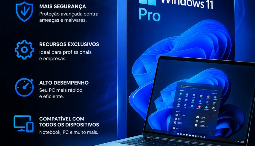 Windows 11 Pro - Licença Original - Chaves de Ativação