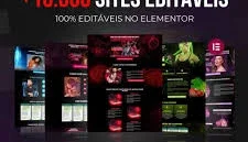 Pack com 10.000 Sites Editáveis🌐
