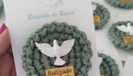 Kit 10 Lembrancinhas Batizado - Personalizado