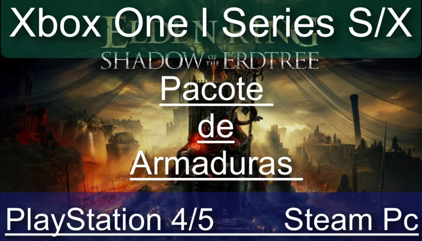 Elden Ring Shadow of the Erdtree - Pacote de Armaduras