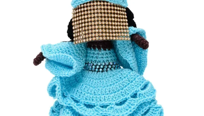 Orixá Iemanjá em Amigurumi