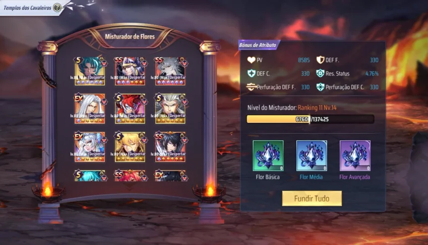 Saint seiya awakening mixer 11