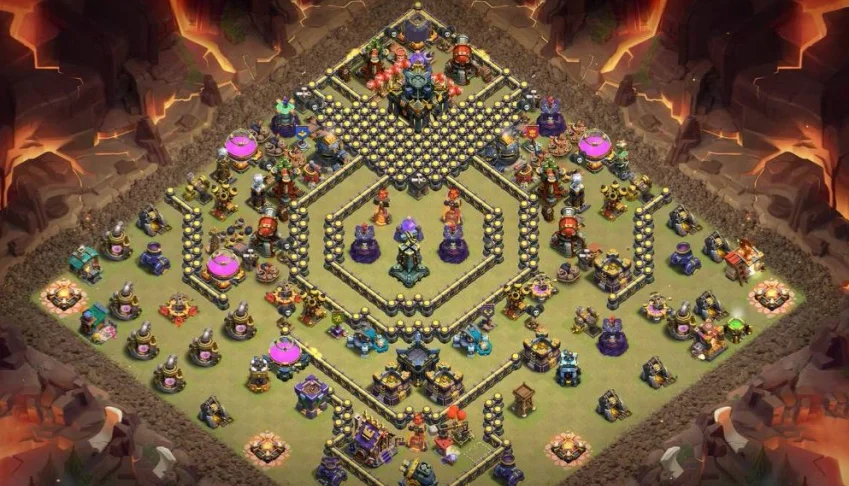 Clash Of Clans - Cv 17 Muros Full