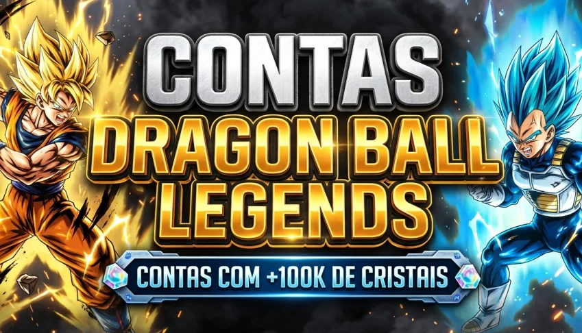 Conta Dragon Ball Legends - Contas com +100K de Cristais/cry
