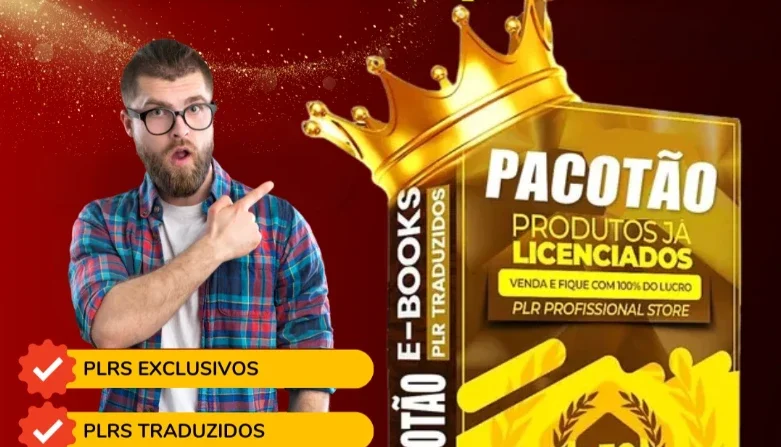 Pack +10.000 Plr E-Books Milionários