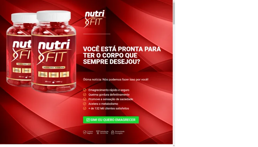 Template Página De Vendas Encapsulados (alta Conversão)