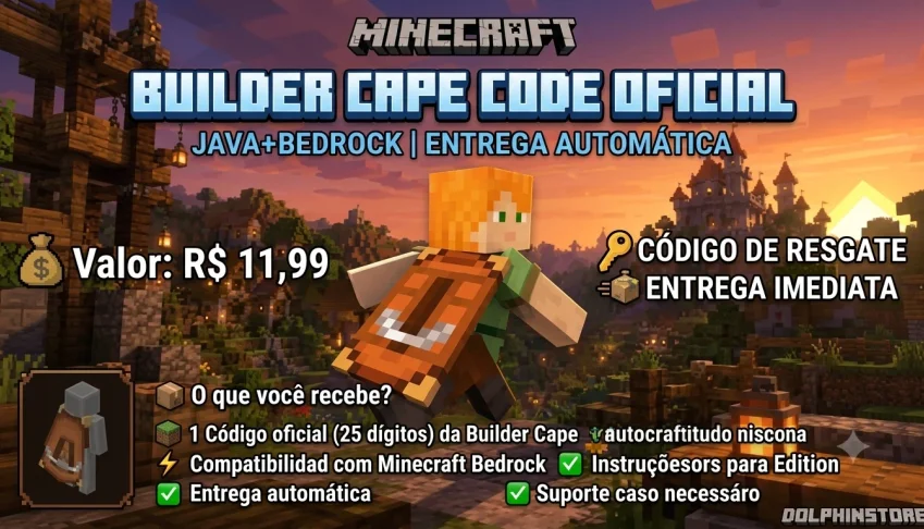 💙 Builder Cape Code Oficial | Java + Bedrock