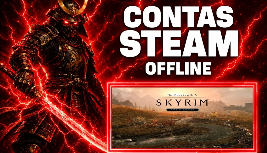 The Elder Scrolls V: Skyrim Steam Offline - Entrega Auto