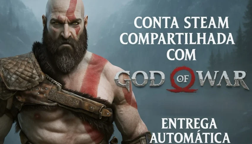 Contas Steam Compartilhada God Of War 2018(Entrega Automata)
