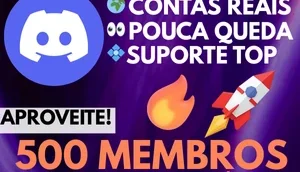✅500 Membros do Discord✅ - BARATO!!!