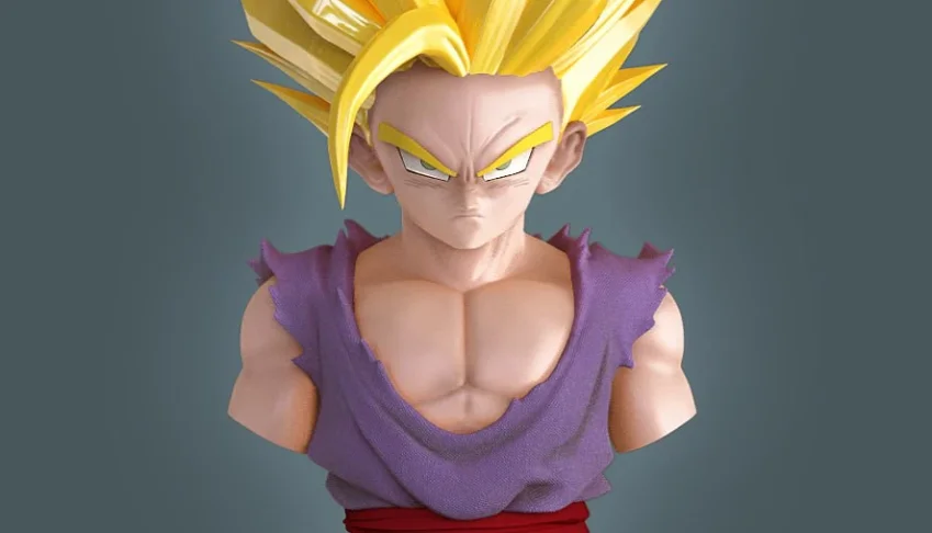 Bust Son Gohan SS2 STl