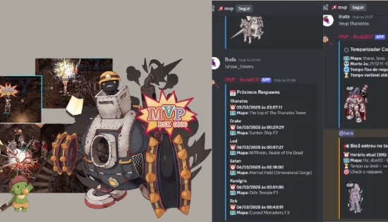 MVP BudaBOT - Discord - Ragnarok