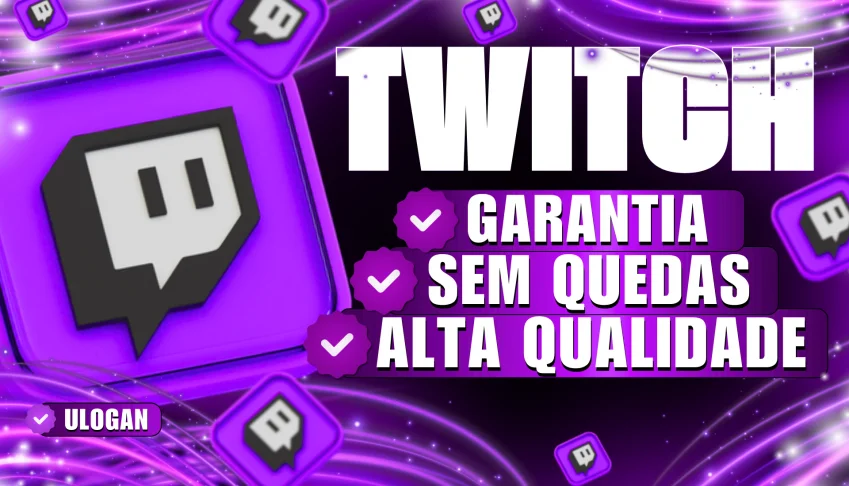 (PROMOÇÃO) Twitch Seguidores ( 75% OFF)