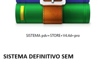 Sistema de Caixa para lojas e supermercado Permanente