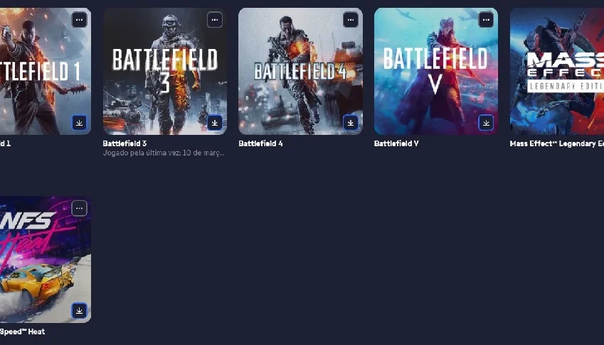Conta Origin / EA - 6 Jogos
