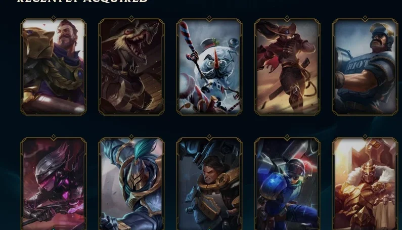 CONTA LOL GOLD V
