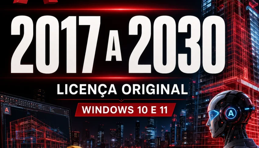 Autocad Com Todas As Ferramentas 3 Anos