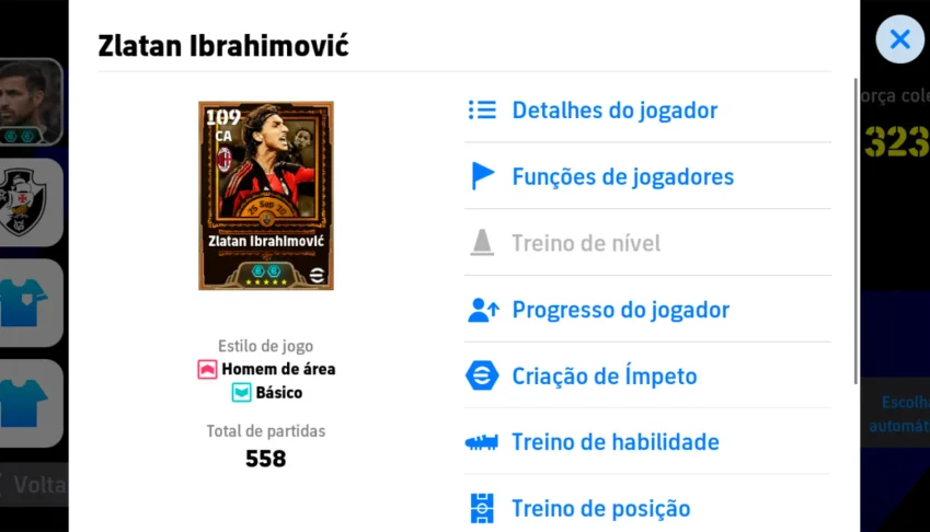 Conta Efootball (3236 Força)| Ibra 110+Multi Show Time)Yamal