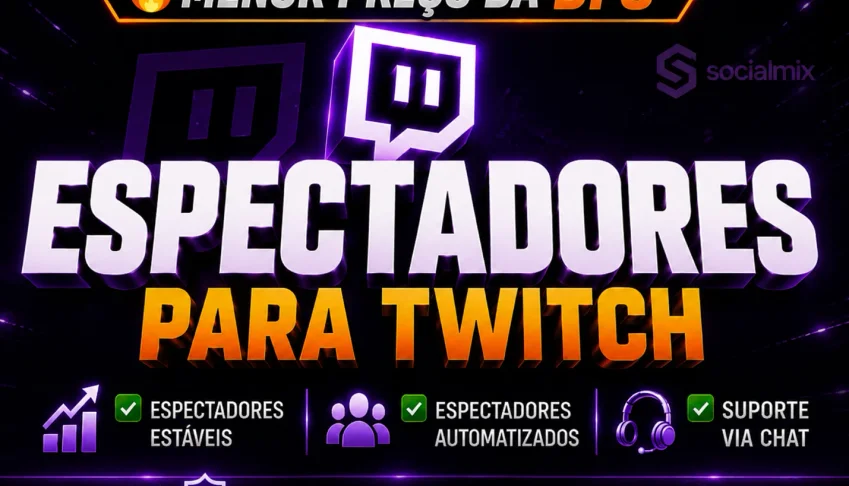 Twitch Espectadores em live – Entrega Imediata
