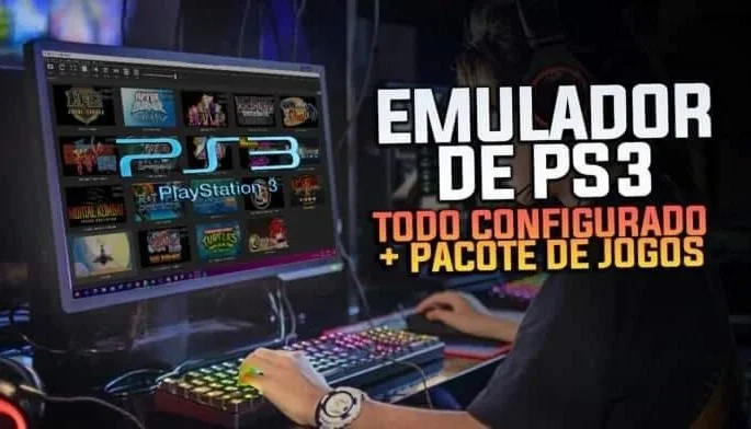 Emulador De Ps3 Com Super Pacote De Jogos