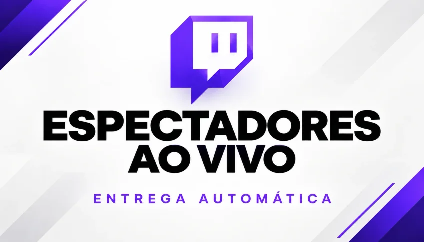 Twitch Viewers | Espectadores na Live | Entrega Automática