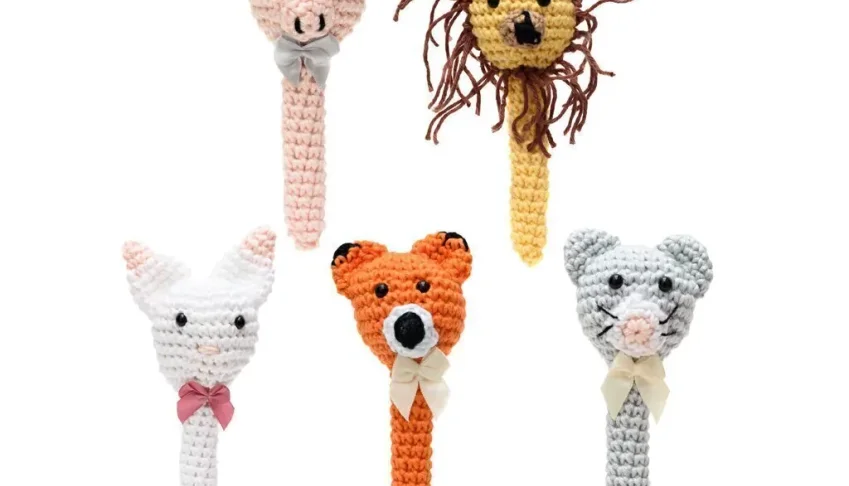 Kit Bichinhos para newborn em amigurumi