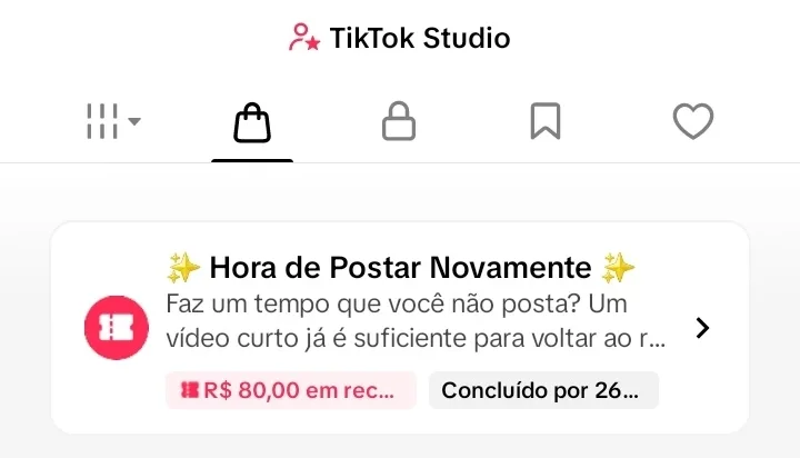 Conta Do Tiktok Com Shop Ativo +2K Seguidores, Lives Ativas
