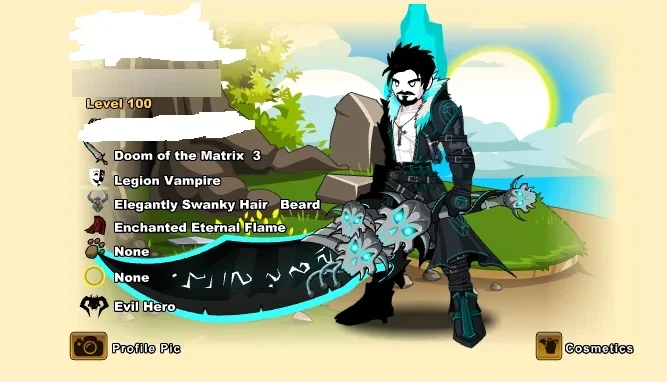 Conta Muito Rara De Aqw Com 15 Anos De Jogo .