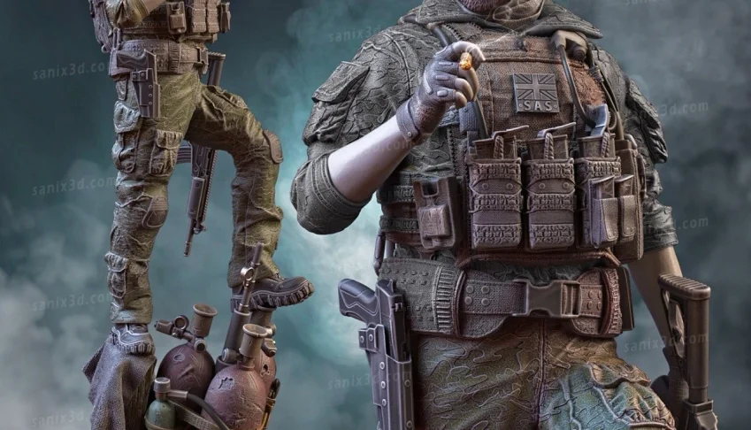 Sanix – Captain Price (Call of Duty) – 3D Print stl