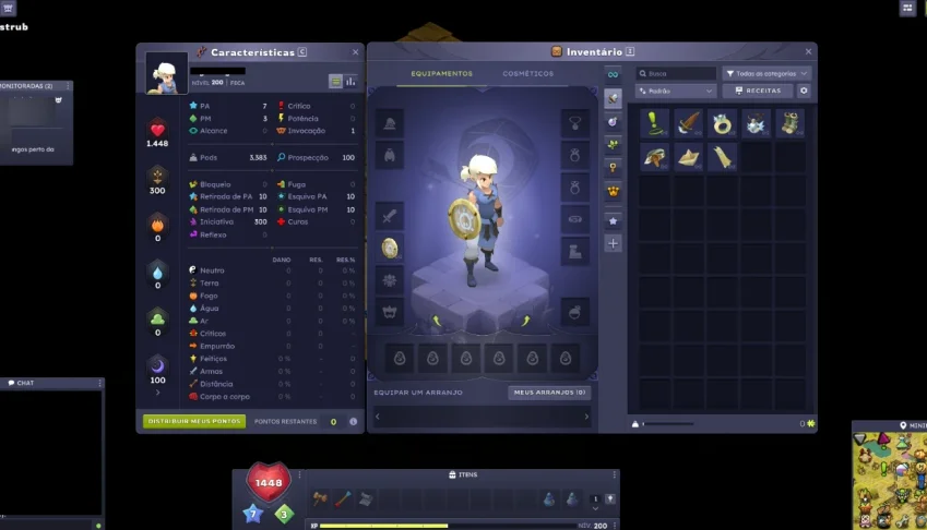 Feca Dofus 200 Talkasha, Scroll 100 Sab